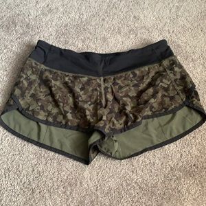 Lululemon Speed Shorts
